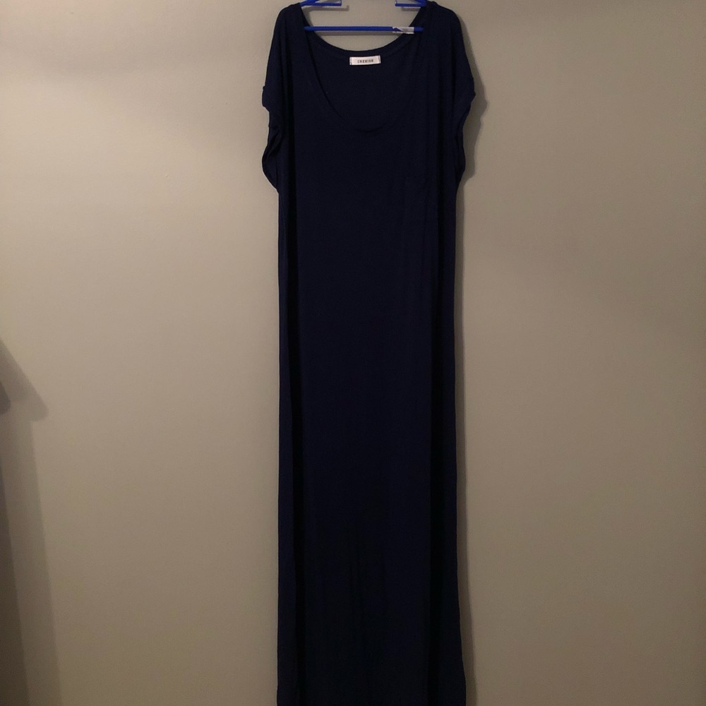 Navy Blue Maxi dress